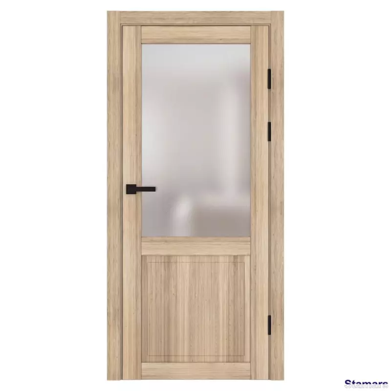 Durvis Golda GLASS  Zelts ozols PVC Deluxe